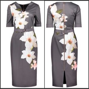 Ted Baker BISSLEE Chatsworth Bloom Dress - US 4